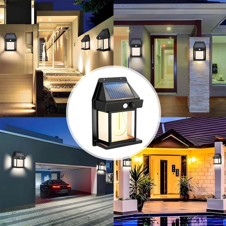 Solar Interaction Wall Light – Motion Sensor Outdoor Waterproof LED Lamp