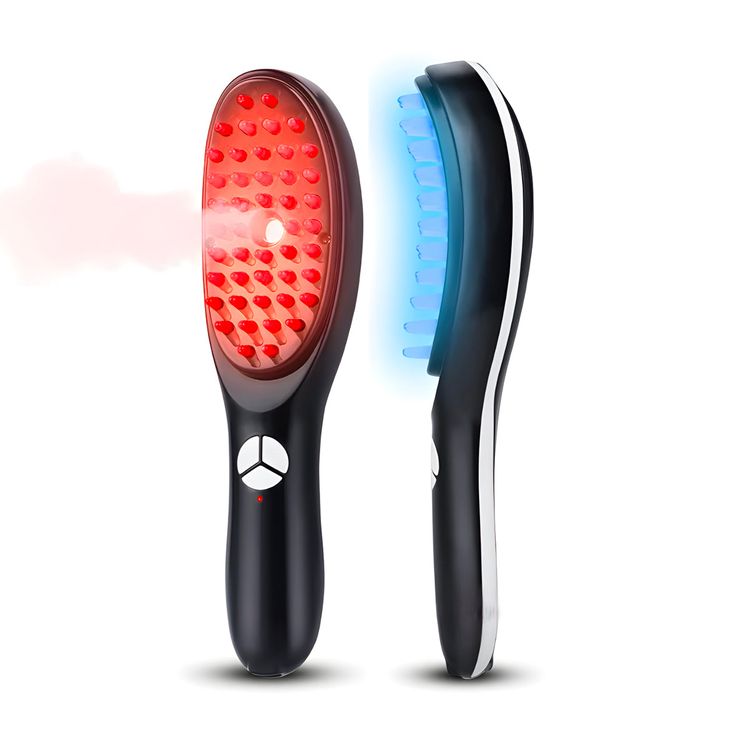 Hair Growth Brush with Steam & Vibration – Electric Scalp Massager Comb