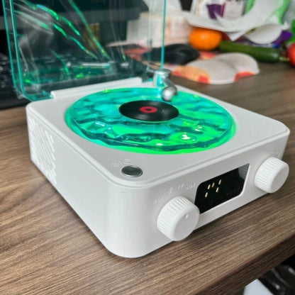 Waves Bluetooth Speaker – Rechargeable with Water Ripple Lamp
