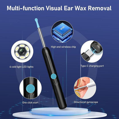 Ear Cleaner with Camera – Smart Ear Wax Removal Tool with LED Light Pakistan
