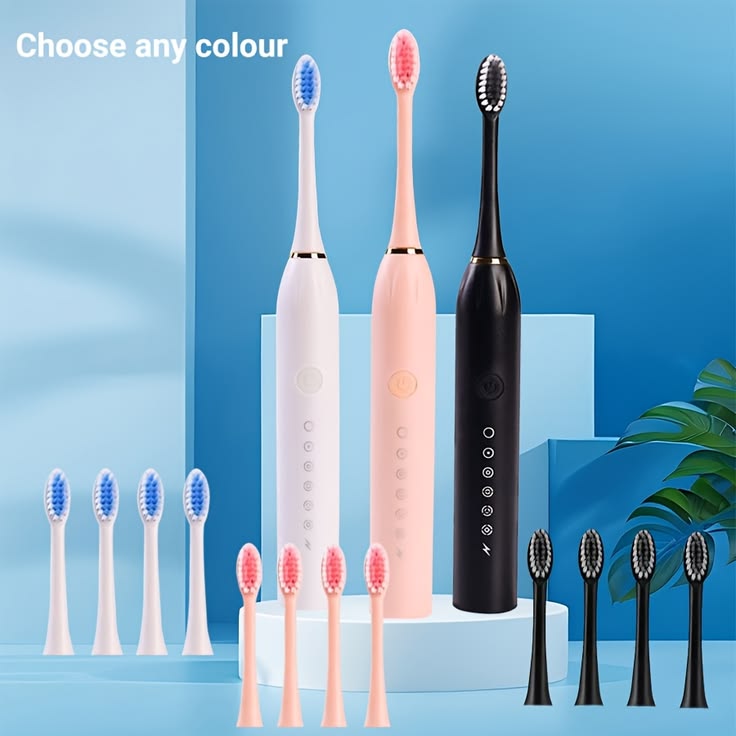 USB rechargeable sonic electric toothbrush IPX7 waterproof teeth whitening for adults kids Pakistan