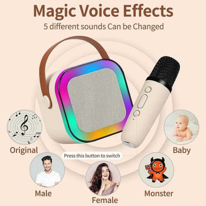 K12 Bluetooth Speaker with Mic – Portable Party Speaker