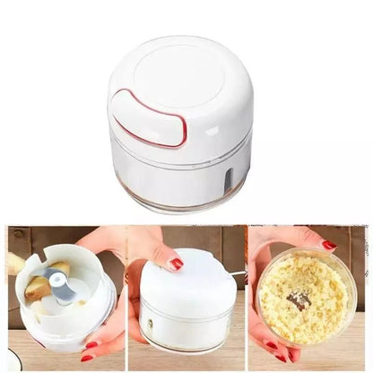 Mini Manual Garlic Chopper – Quick Vegetable Cutter Pakistan