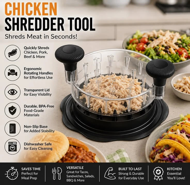 Chicken Meat Shredder Machine – Fast Efficient Meat Processing