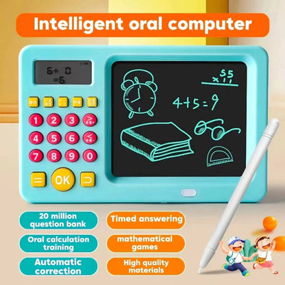 LCD Writing Tablet with Calculator & Oral Training