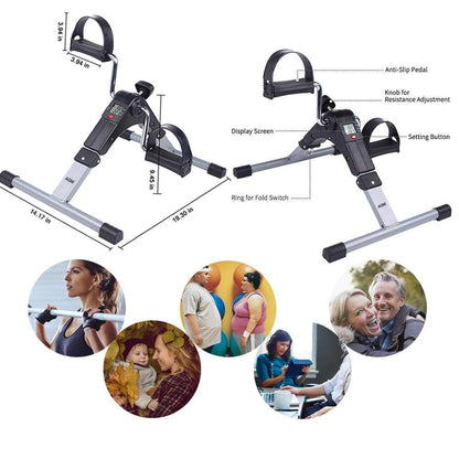 Foldable Exercise Pedal Cycle Pakistan – Mini Bike with Digital Meter