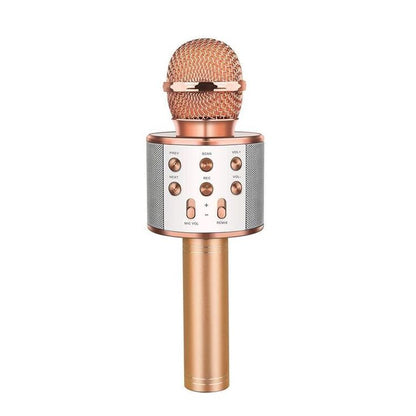 WS-858 Wireless Bluetooth Mic – Rechargeable Karaoke Speaker