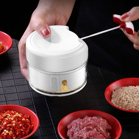 Mini Manual Garlic Chopper – Quick Vegetable Cutter Pakistan