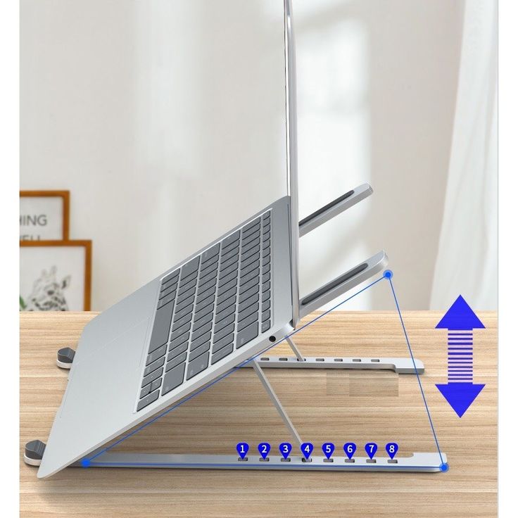 Metal Laptop Stand Pakistan – Aluminum Laptop Holder