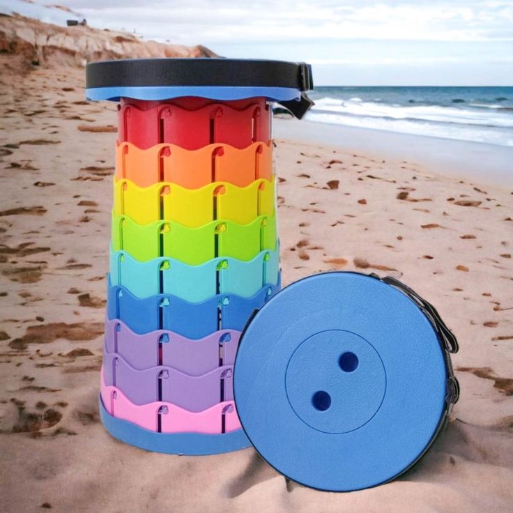 Folding Portable Stool – Telescopic Chair for Camping Travel