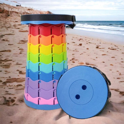 Folding Portable Stool – Telescopic Chair for Camping Travel