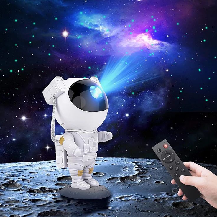 Astronaut Galaxy Projector – Star Night Light with Remote