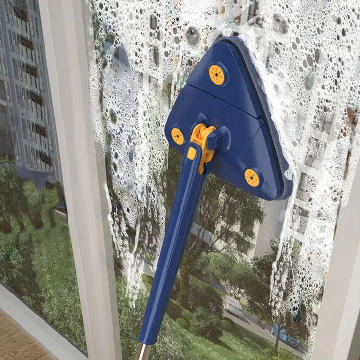 360 Rotate Triangle Mop – Efficient Corner Cleaning Smart Mop