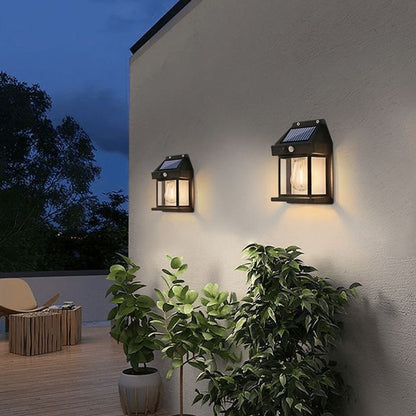 Solar Interaction Wall Light – Motion Sensor Outdoor Waterproof LED Lamp