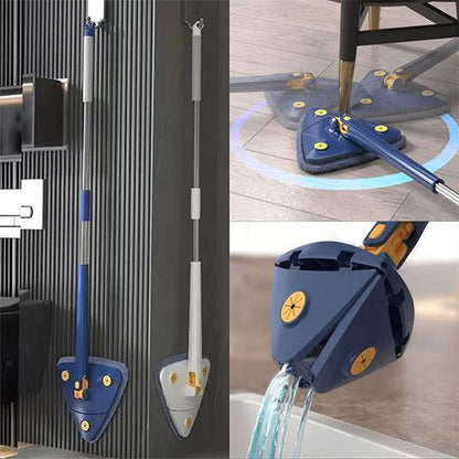 360 Rotate Triangle Mop – Efficient Corner Cleaning Smart Mop