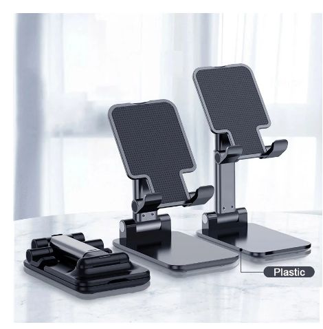 Desktop Mobile Holder – Adjustable Phone Stand for Office, Home & Online Meetings