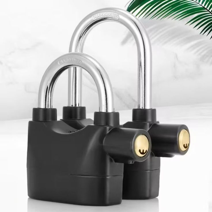 Anti-Theft Alarm Lock – Security Alarm Padlock for Home Shop Pakistan