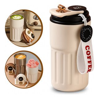 Smart LED Temperature Display Water Bottle – Thermos Mug