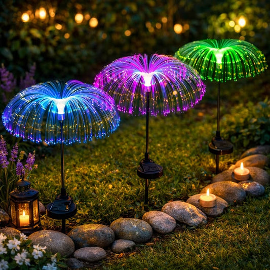 Jellyfish Solar Lights – Multicolor Garden Decoration Lights