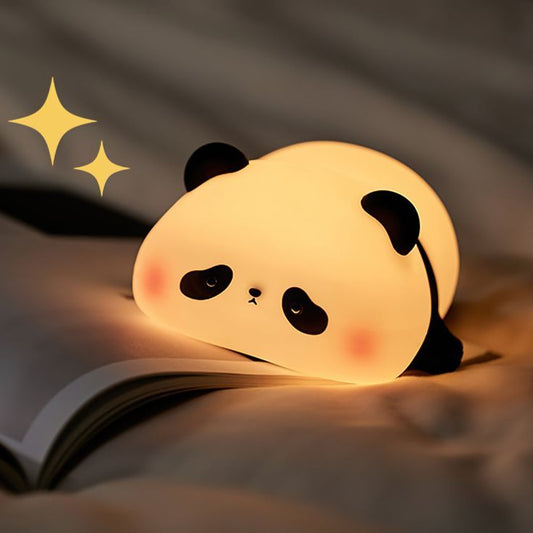 Silicone Panda Lamp – Cute LED Night Light for Kids