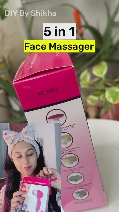 5-in-1 Beauty Care Massager – Facial Body Massage Tool Set
