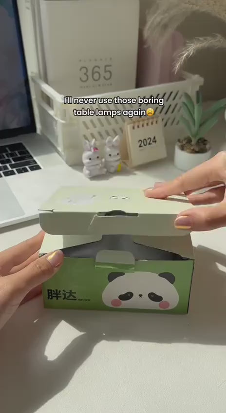 Silicone Panda Lamp – Cute LED Night Light for Kids