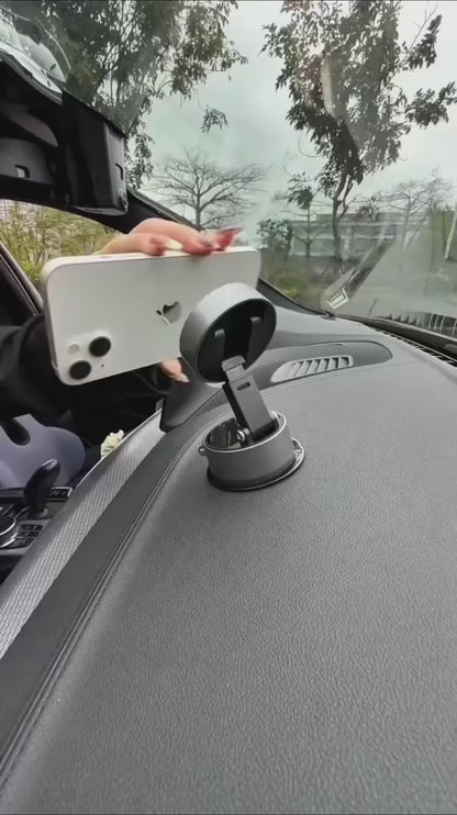 Car Magnetic Mobile Holder – 360° Rotating Dashboard & Air Vent Phone Mount