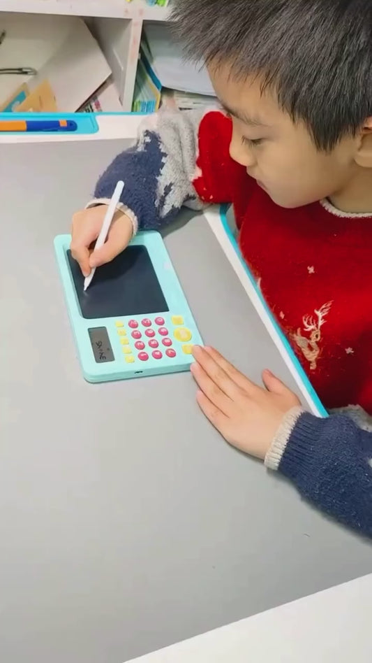 LCD Writing Tablet with Calculator & Oral Training
