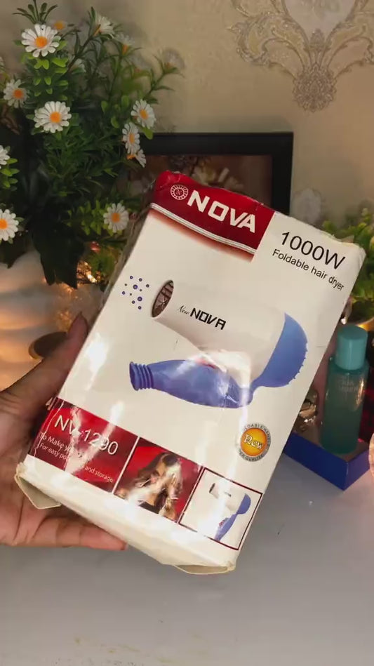 Nova Hair Dryer – Professional Blow Dryer with Hot Cold Air Pakistan