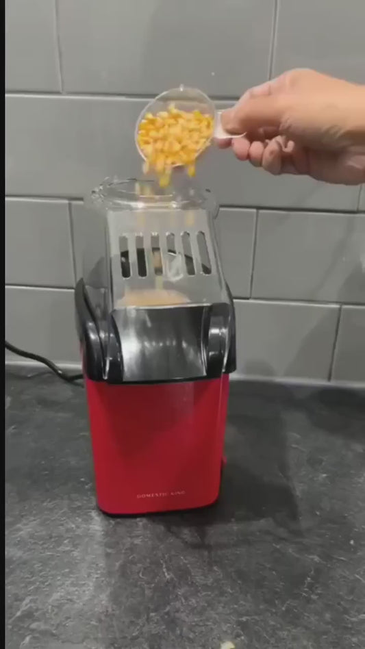Electric Popcorn Maker Machine – Hot Air Popcorn Popper