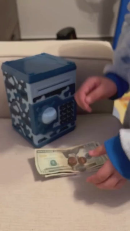 Kids ATM Money Box – Automatic Rolling Savings Bank with Music