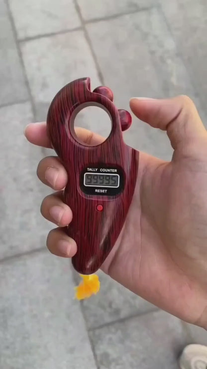 Digital Tasbeeh Counter with LED Light & Qibla Compass