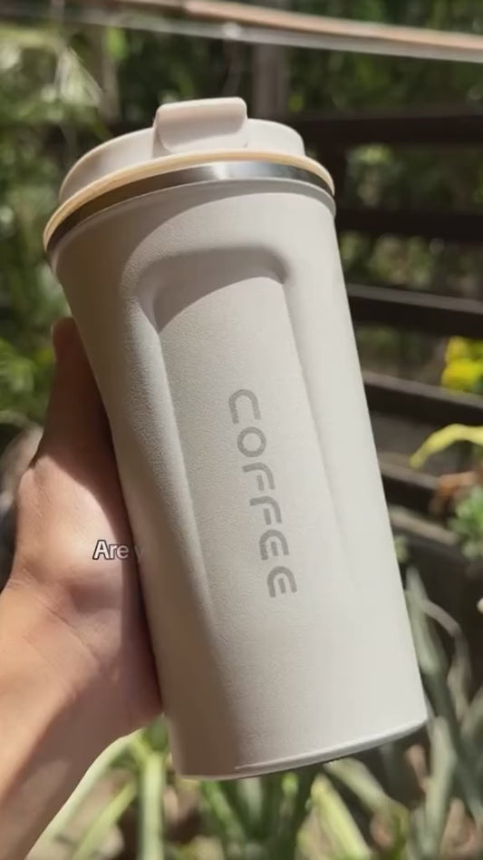Smart Temperature Coffee Mug 510ML – Stainless Steel Cup