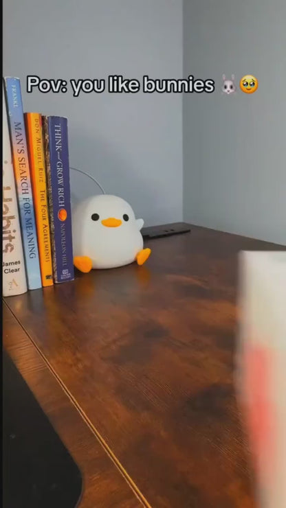 Silicone Rabbit Lamp – Cute LED Night Light for Kids