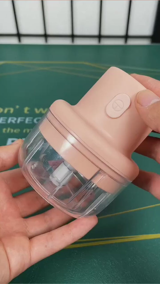250ML USB Rechargeable Mini Grinder – Portable Chopper