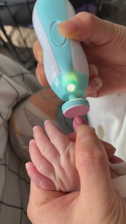 Baby Nail Trimmer – Electric Safe Nail Cutter for Newborn