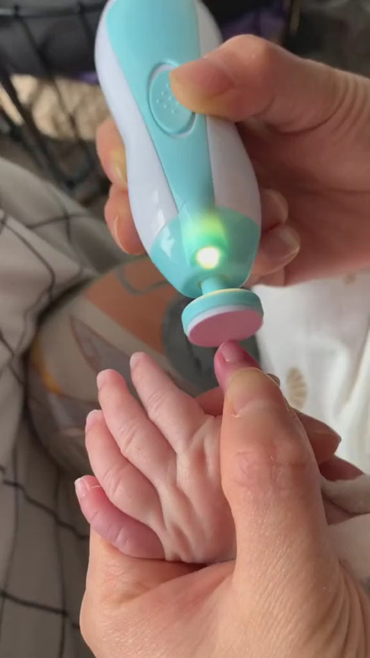 Baby Nail Trimmer – Electric Safe Nail Cutter for Newborn