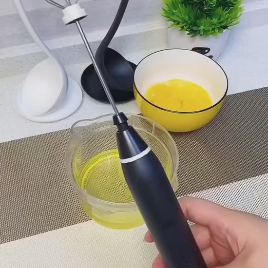 Portable coffee beater with USB charging and stainless steel whisk Pakistan
